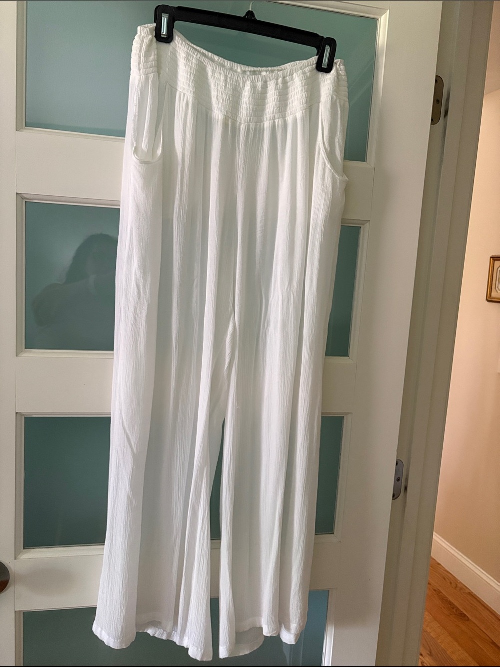 Elan Women’s White Lightweight Beach Coverup (M)